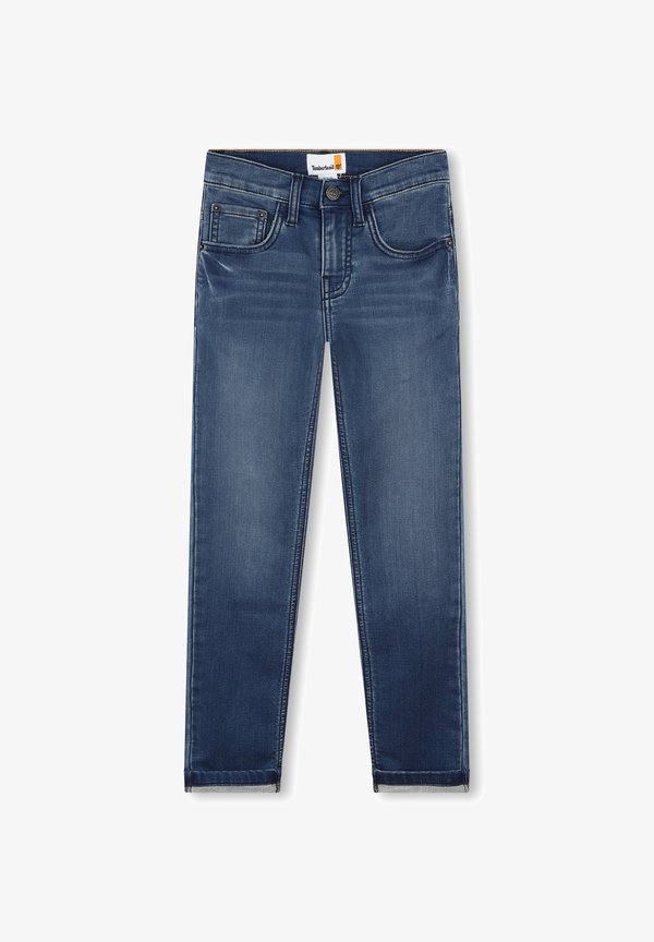 TROUSERS - Straight leg jeans - double stone brush