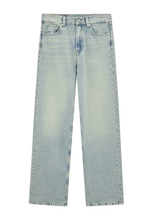 WITH BUCKLES - Wide Leg - beige