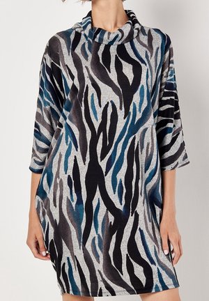 Gebreide jurk - teal