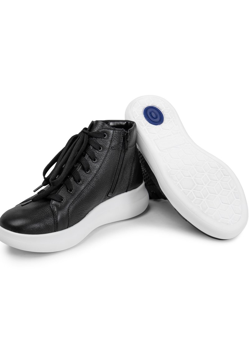 Damen Sneaker low | vitaform HIRSCH Sneaker high schwarz - LE27029 Damen Sneaker low | vitaform HIRSCH Sneaker high schwarz - LE27029