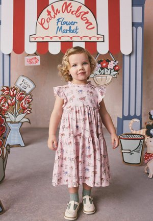 Next, REGULAR FIT  CATH KIDSTON TIERED - Vestito di maglina - pink
