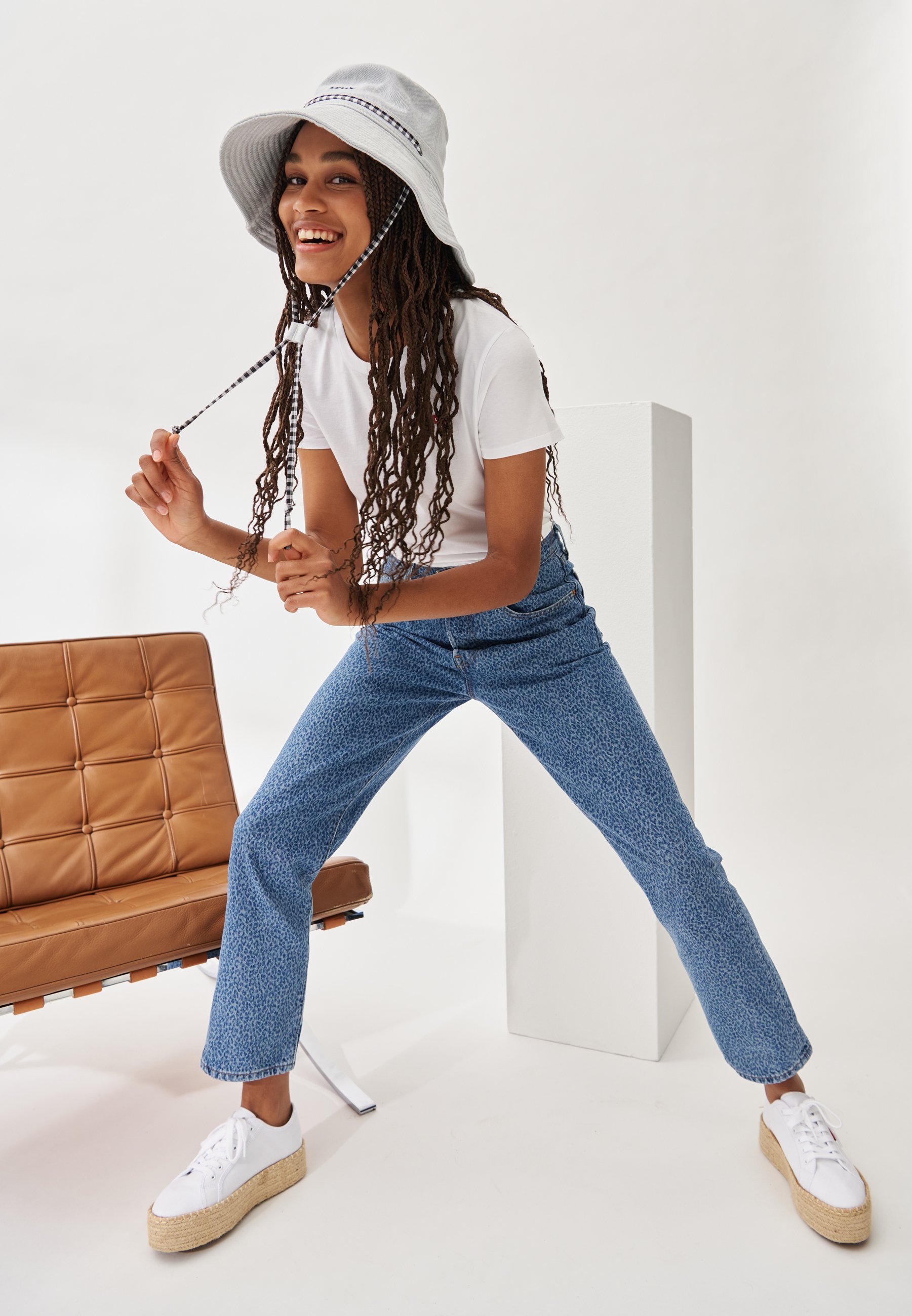 Levi's® 501® CROP - Vaqueros rectos - blue denim - Zalando.es