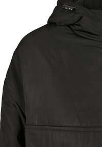 Urban Classics LADIES LONG OVERSIZED PULL OVER JACKET - Short coat - black