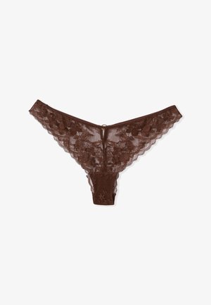 Etam, HERITAGE - Thong - brown