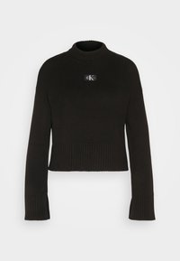 Calvin Klein Jeans Stickad tröja - black