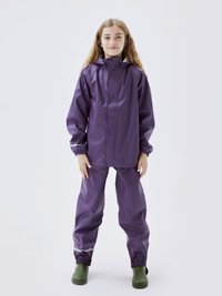 Name it NKNDRY SET - Lietus bikses - hortensia