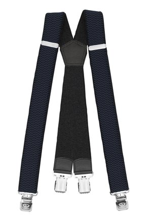 HOSENTRÄGER 4CM X-FORM - Belt business - dunkelblau