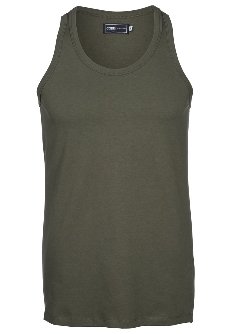 Jack & Jones BASIC TANK - Top - olive night