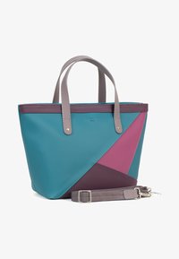 Non sélectionné, bleu pétrole / multicolore