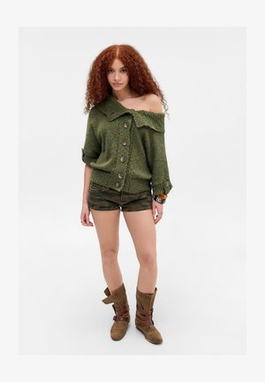 BDG Urban Outfitters, BATWING PEACOAT CARDI - Ζακέτα - khaki