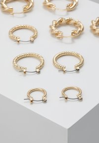 ONLY ONLCRISTEL CREOLE EARRINGS 5 PACK - Brincos - gold-coloured