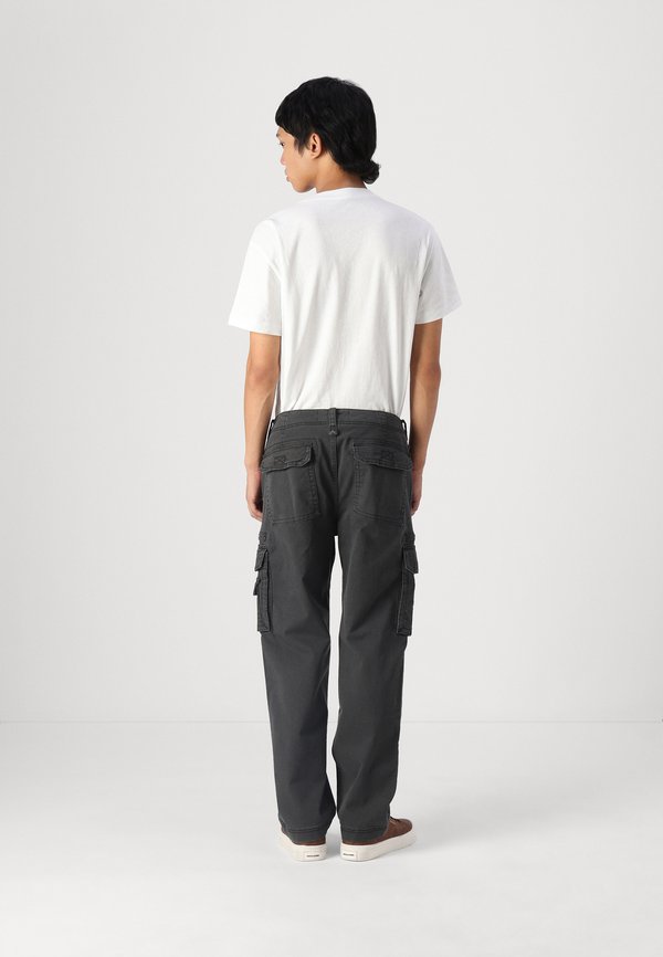 Loose Heavyweight Cargo Pants - Cargo trousers - raven2