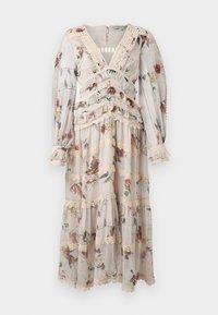 ZORA MIDI DRESS - Kjole - ecru/white