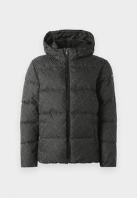 ALL OVER LOGO JACKET - Χειμωνιάτικο μπουφάν - black