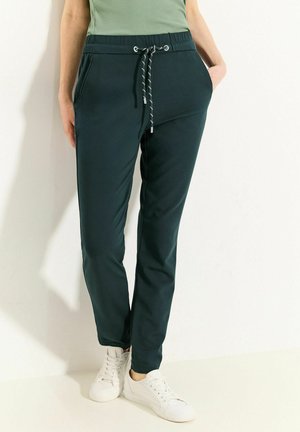 Cecil CASUAL FIT  - Tracksuit bottoms - grün