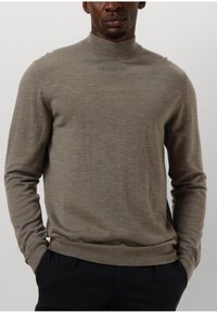 PROFUOMO MOCK ROLL - Trui - groen