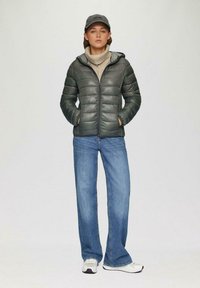s.Oliver MIT KAPUZE - Winterjacke - anthrazit