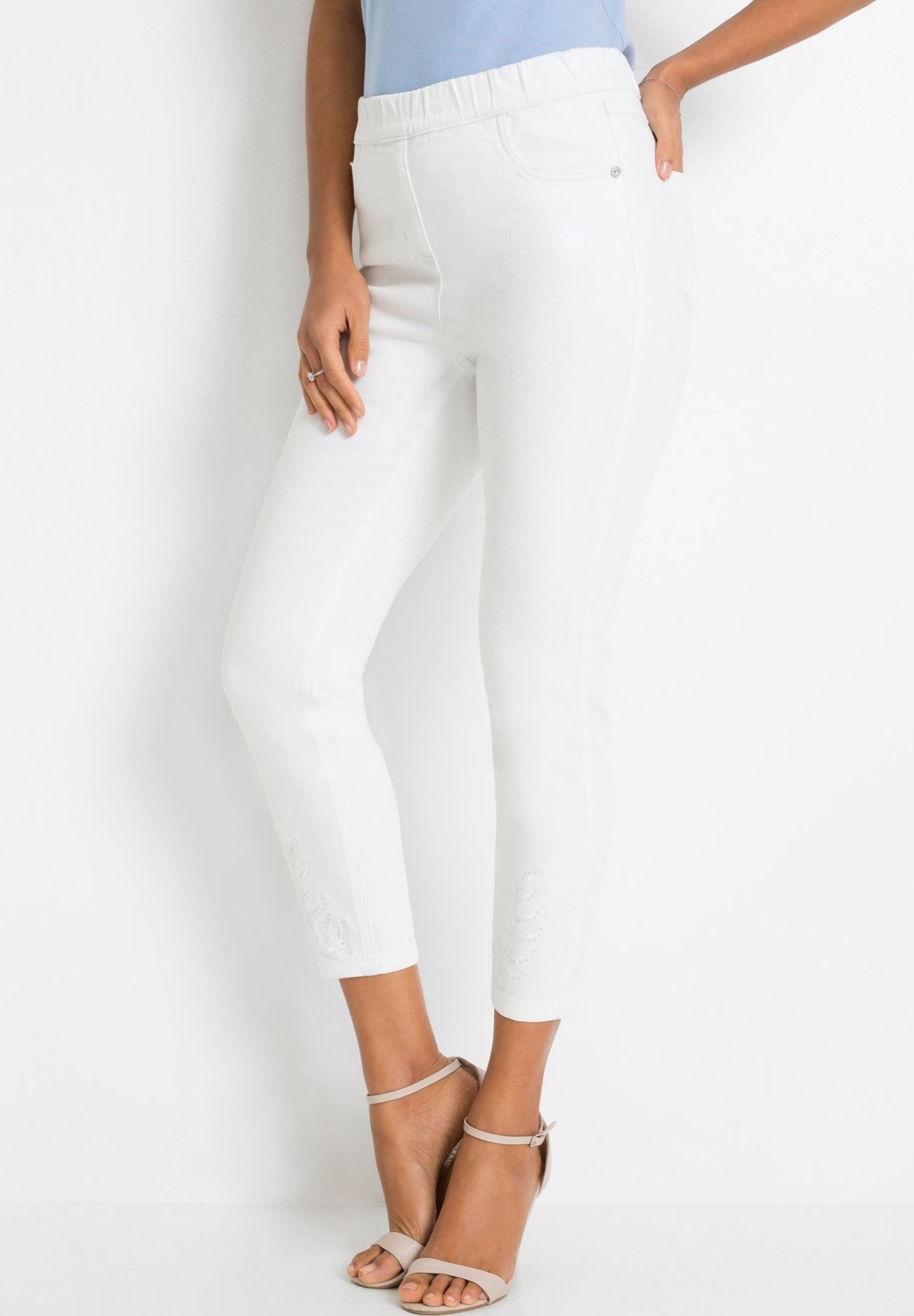 bonprix Jeggings - weiß/bianco - Zalando.it
