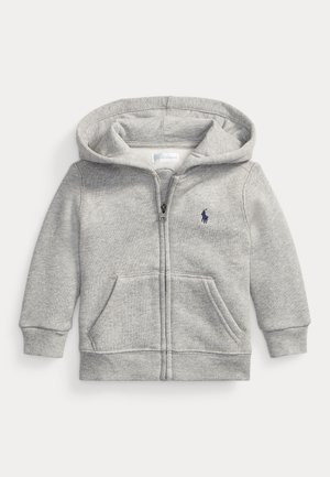 Polo Ralph Lauren, FLEECE FULL ZIP HOODIE 0-2Y - Суитшърт с цип - dark heather