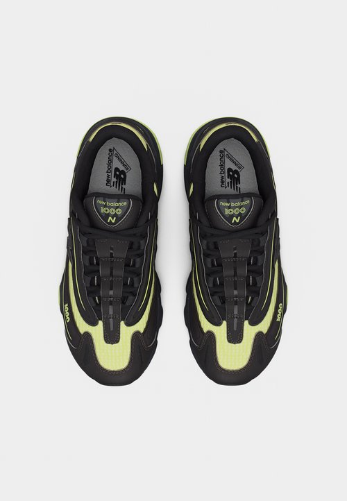 New Balance M1000 UNISEX - Trainers - black metallic/dry lime — photo 5