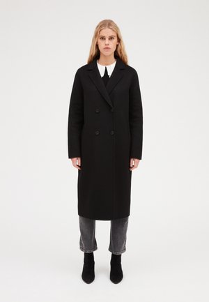 MANTEAU  DROIT MI-LONG - Classic coat - noir