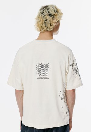 Tricou cu imprimeu - white