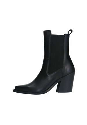 CHELSEA MIT ABSATZ - Classic ankle boots - black