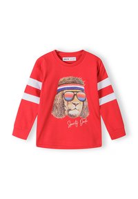 MINOTI 'SPORTY DUDE' LONG SLEEVED - T-shirt - bas - red