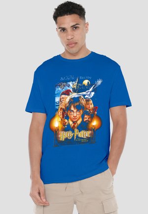Cotton Soul, HARRY POTTER HOGSMEADE - Print T-shirt - mottled light yellow