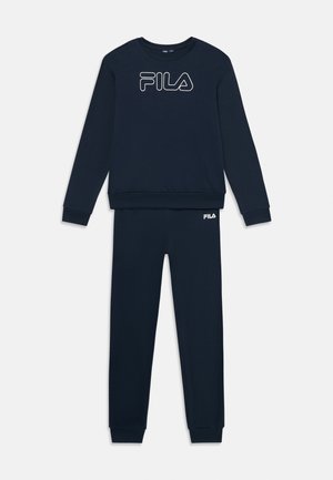 SET JUNIOR BOY INTERLOCK PYJAMAS - Pyjama - navy