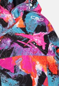 CMP KID JACKET SNAPS HOOD - Snowboardjacke - multicolor