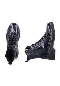 Rieker Botines con cordones - blau
