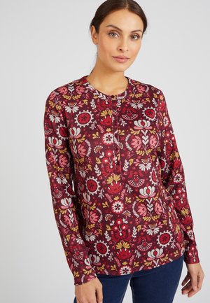 Damart T-shirt à manches longues - Bordeaux