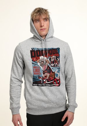 Henry Tiger, DEADPOOL & WOLVERINE DOGPOOL COVER - Hoodie - heather grey
