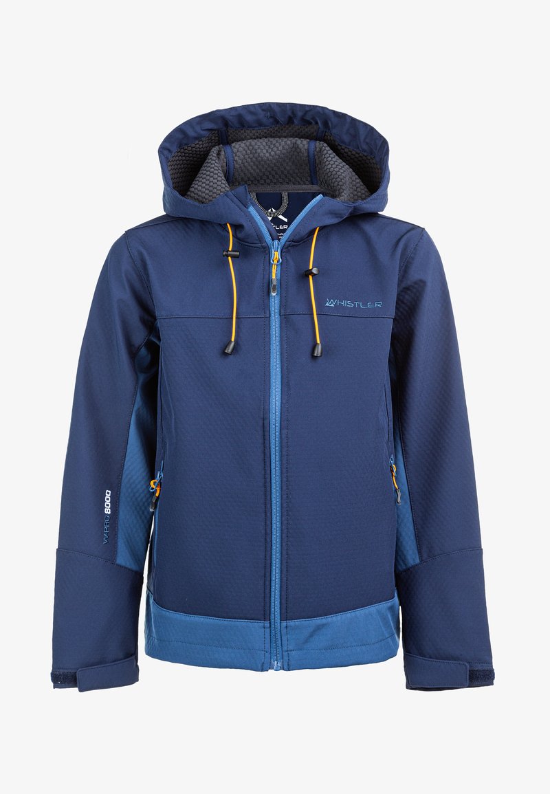 Whistler Softshelljacke - donkerblauw-blauw