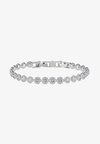 UNA ANGELIC TENNIS BRACELET ROUND CUT PAVÉ SMALL - Karkötő - silver-coloured