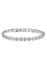 UNA ANGELIC TENNIS BRACELET ROUND CUT PAVÉ SMALL - Náramok - silver-coloured