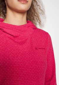Vaude WOMEN'S TUENNO PULLOVER - Sweatshirt com capuz - crimson red