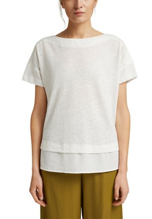 Esprit Lihtne T-särk - off white