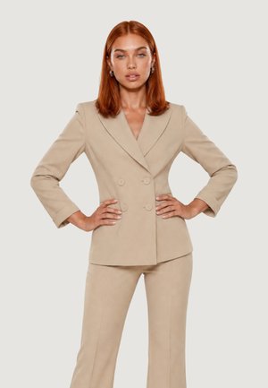 I AM, BLAZER DOPPIOPETTO PE26075 - Blazer - beige