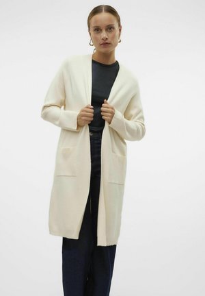 Vero Moda VMSABA LS POCKET COATIGAN - Cardigan - birch