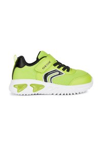 Geox ASSISTER - Zapatillas - lime black