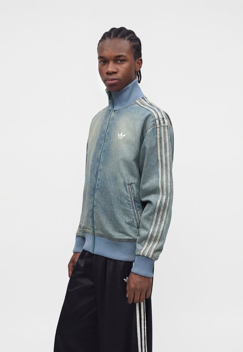 adidas Firebird Adicolor Denim Track Top Asia Sizing 'Worn Blue Denim' — foto 4
