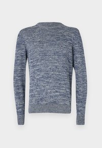 CREW NECK - Svetrík - desert sky/ivory petal