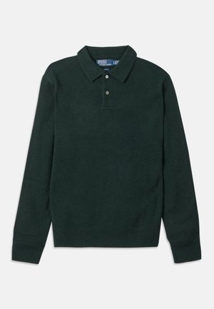 LONG SLEEVE PULLOVER - Polo - moss agate