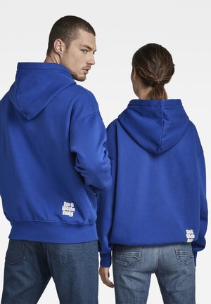 UNISEX EMBRO HDD SW - Sweatshirt - bhashor sweat r -blue