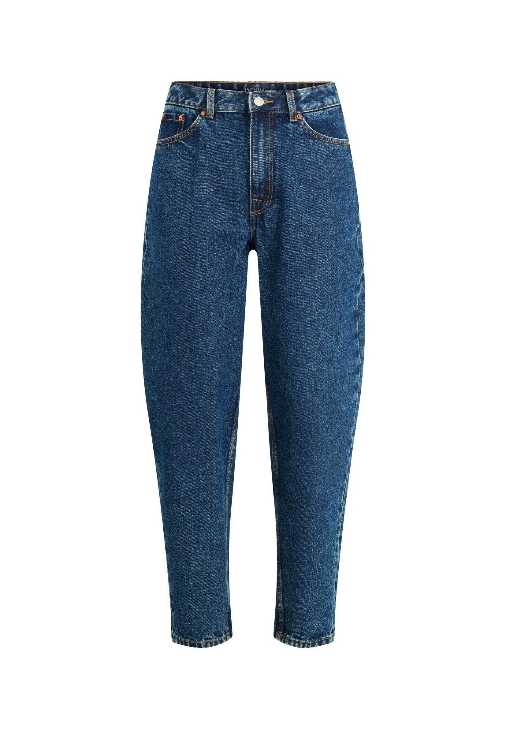 Tom Tailor Denim Male & Female Tapered Fit Jeans used mid stone blue denim Damen main image 0
