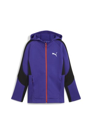 Puma EVOSTRIPE HOODIE - Sweatjacke - lapis lazuli