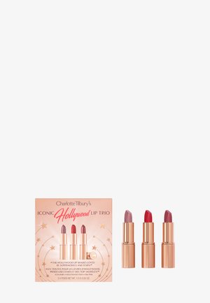 Charlotte Tilbury CHARLOTTE TILBURY ICONIC HOLLYWOOD LIP TRIO - Set de maquillage