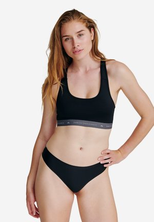 Sport-bh met medium support - black